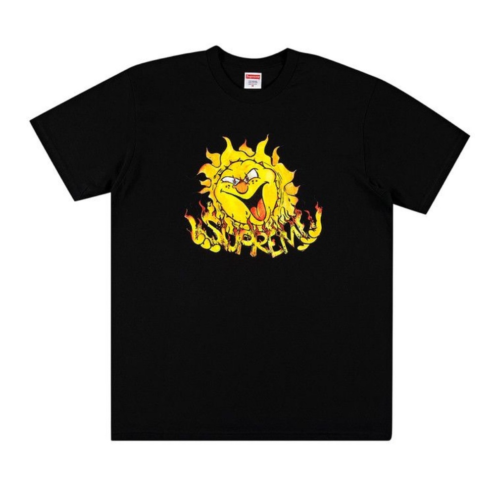 Supreme Black Sun Tee